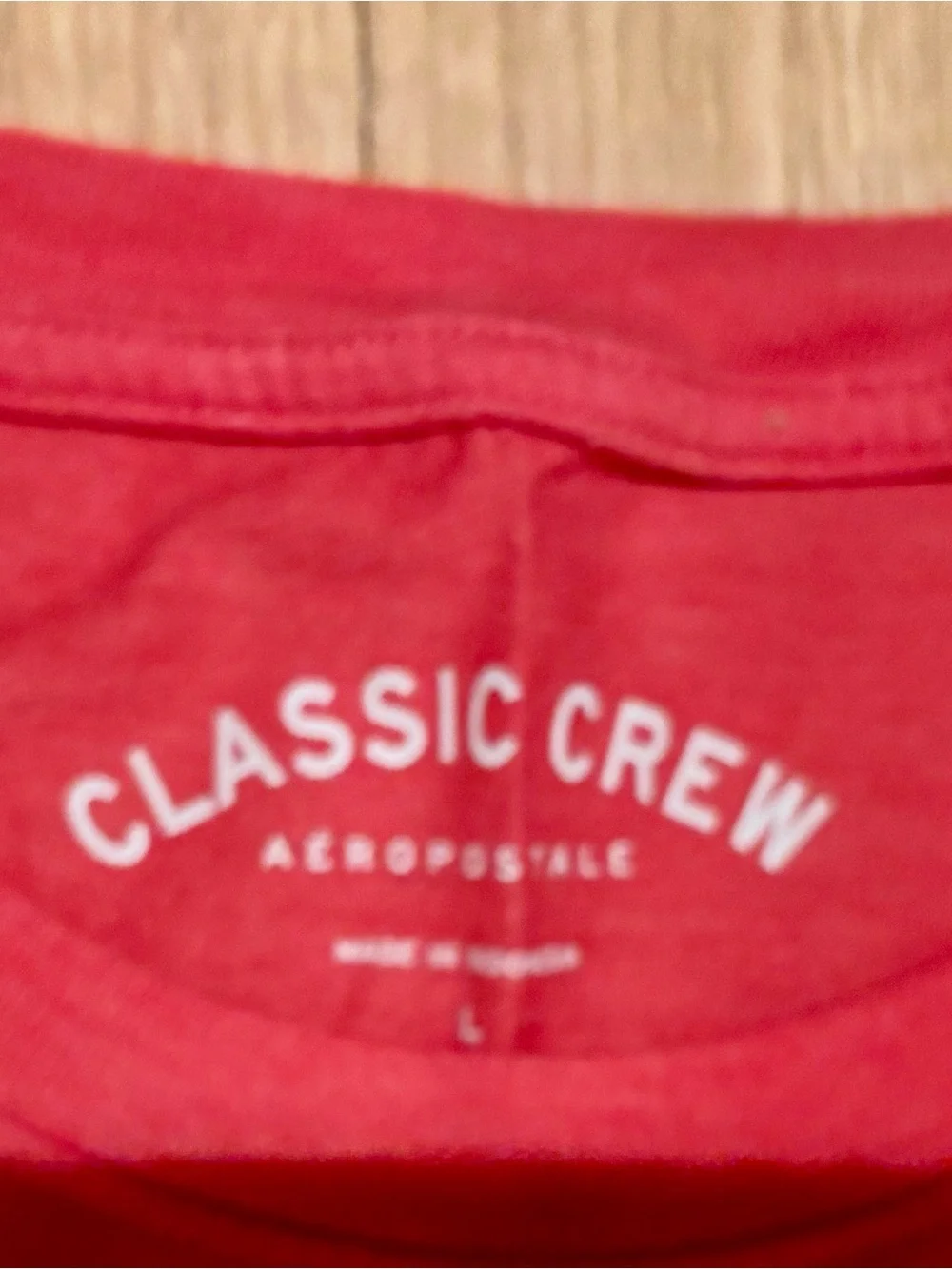 Abercrombie & Fitch CoralAERO 19 NYC 87' Short Sleeve Tee - Picture 2 of 2